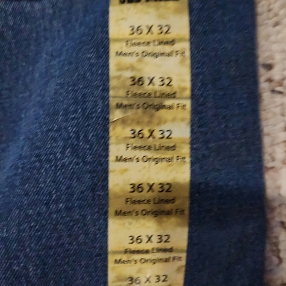 Old Mill Original Fit Fleece Jeans - Picture 4 of 6